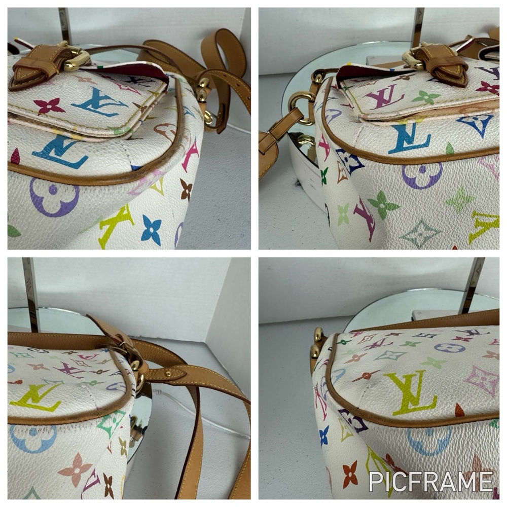 Louis Vuitton Murakami Multicolor Monogram Bag Original Strap - Picture 7 of 16